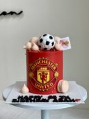 Manchester United Soccer Cake
