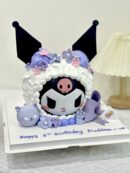 Medina's 3D Kuromi Cake