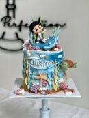 Naim's Baby Boy and Sea Animal Cake