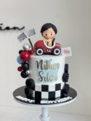 Nithiin Selva's Baby Boy on Car Cake