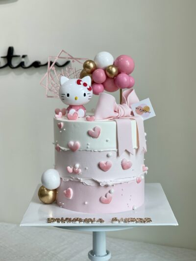 Pavishna Shree's Hello Kitty Cake