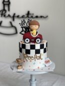 Reefal's Baby Boy Sitting in Car Cake