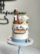 Serrick's Rabbit and Party Hat Cake