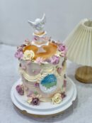 Yellow Tone Vintage Cake