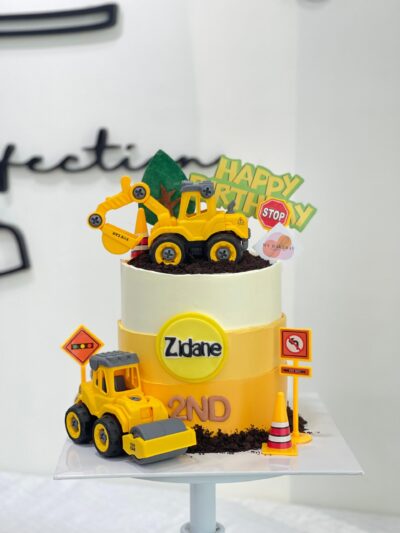 Zidane's Construction Cake