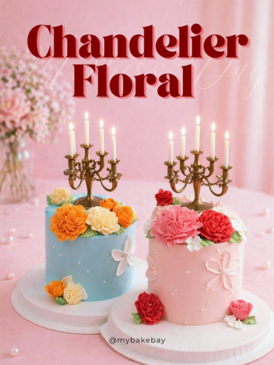 Chandelier Floral Cake