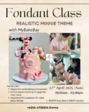 Realistic Minnie Fondant Workshop/Class